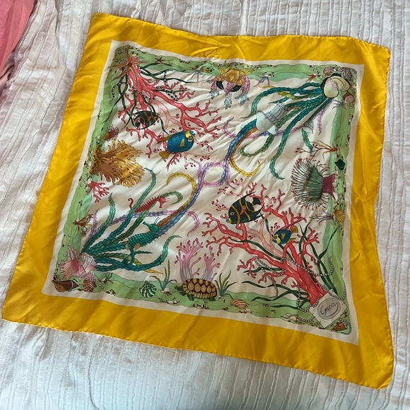 Gucci Silk Scarf - Picture 2 of 6